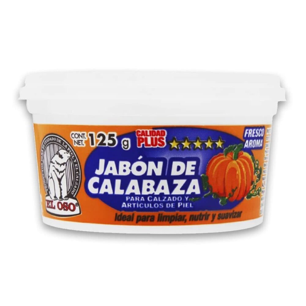 Pumpkin soap for shoes. Saddle Soap for Advanced Leather Care, 4.40Oz.